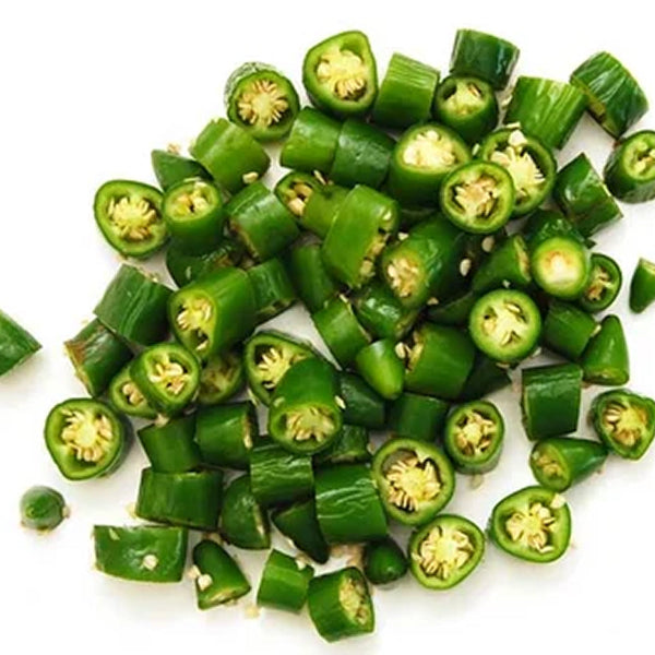 Green Chili Chopped 100gm (ہری مرچ)